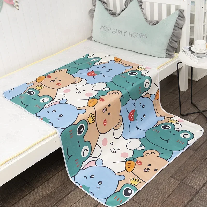 Diaper Changing Mat - Newborn Cartoon Urine Pad Portable Cute