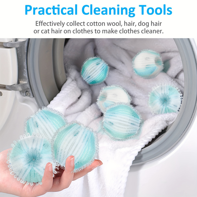 Baby Products Pack - 5-Pack Reusable Pet Hair Removal Balls