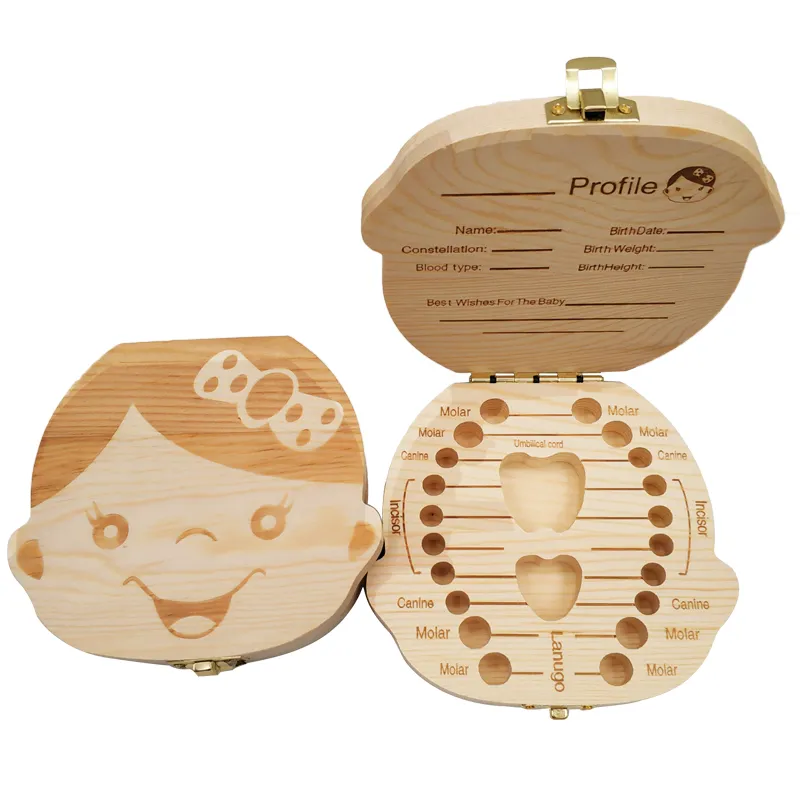Baby Tooth Box Spanish/Dutch/F - đánh giá và giá Baby Products Storage Box