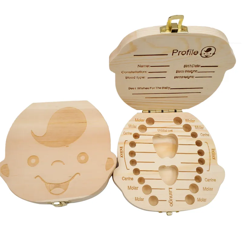 Baby Tooth Box Spanish/Dutch/F - đánh giá và giá Baby Products Storage Box