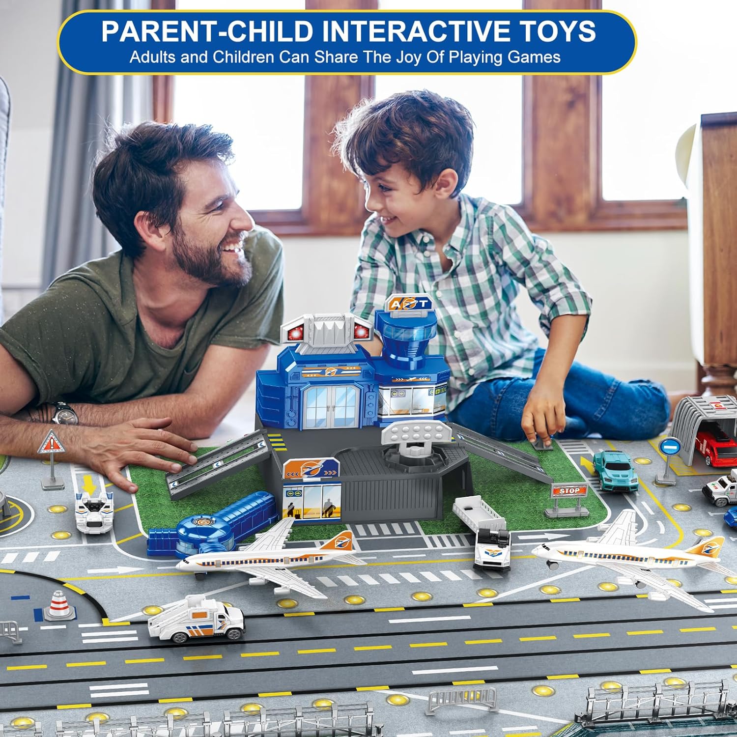 Children's Airport Scene Toy S - đánh giá và giá Play Mat