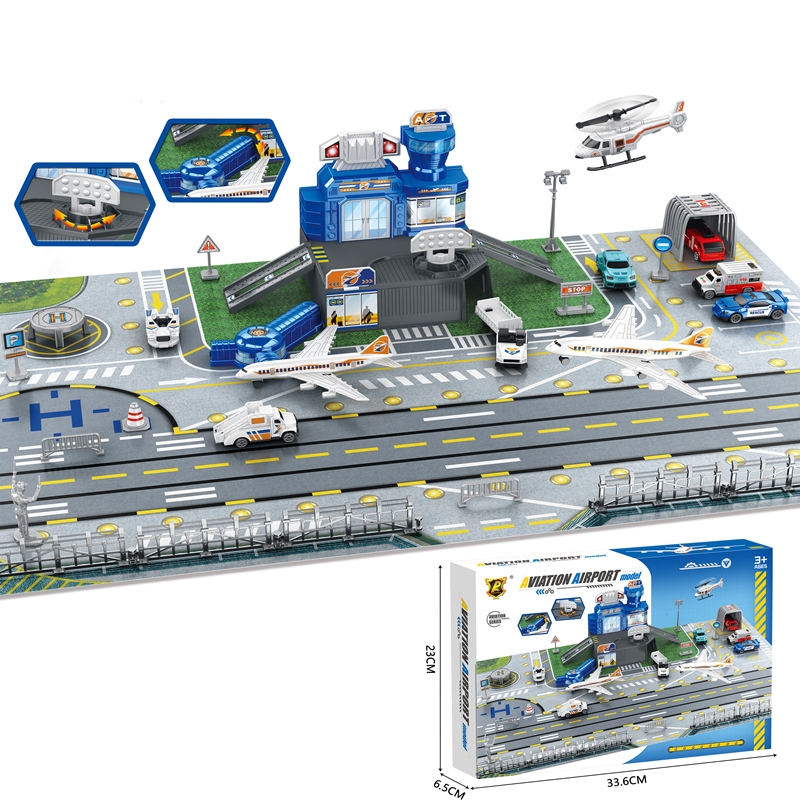 Children's Airport Scene Toy S - đánh giá và giá Play Mat