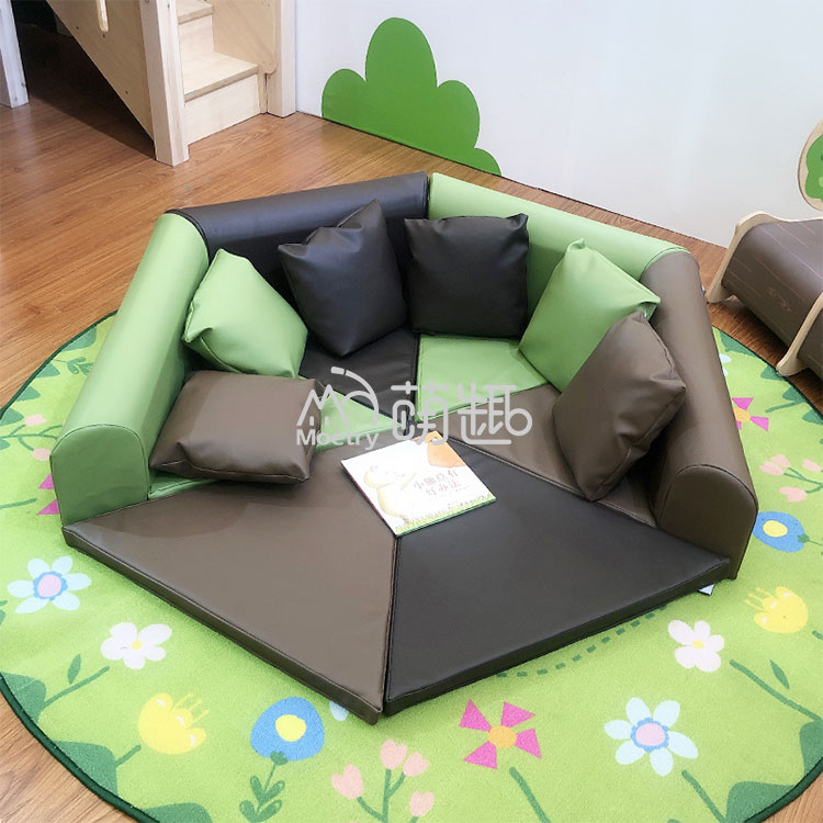 Moetry Natural Color Hexagonal - đánh giá và giá Play Mat