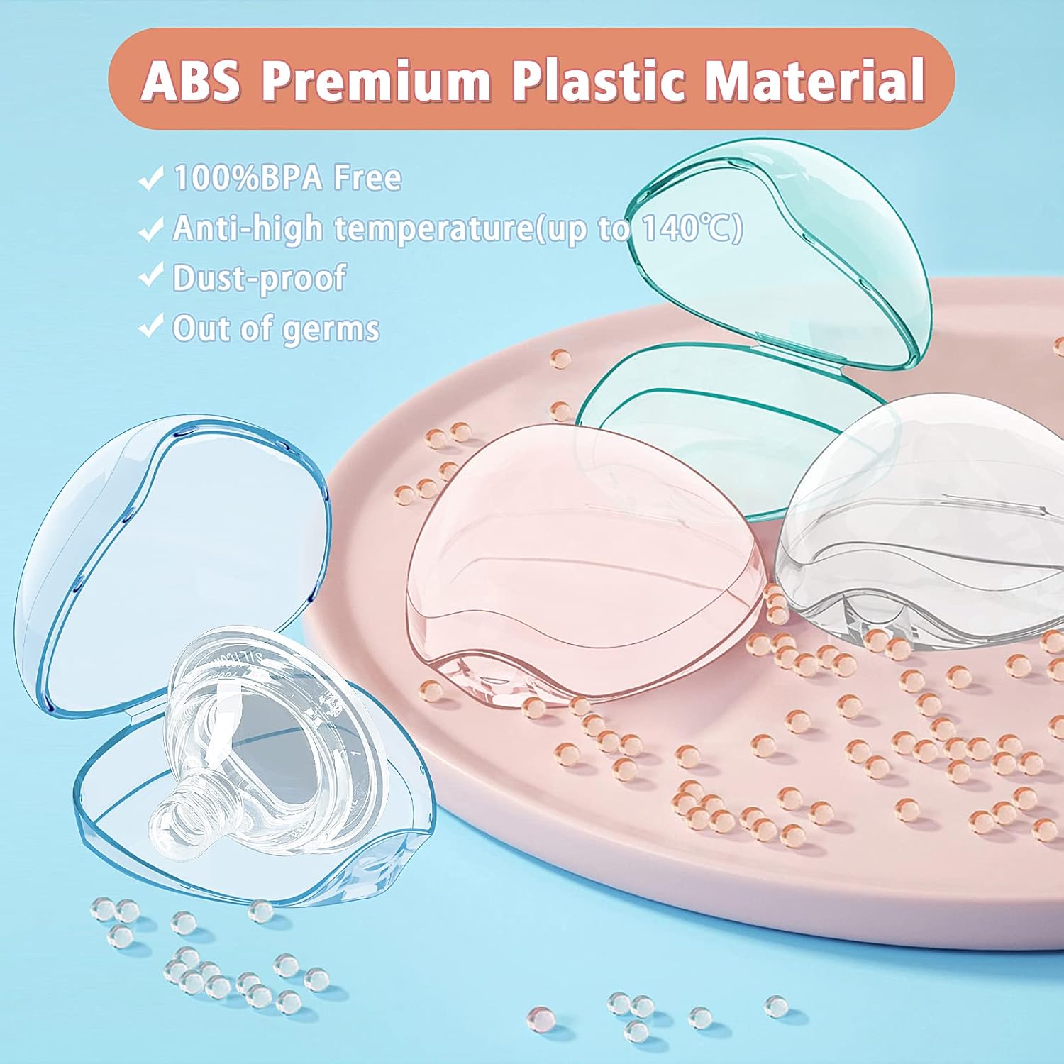 Pacifier Holder - 2/4 Pcs Trav - đánh giá và giá Baby Products Storage Box