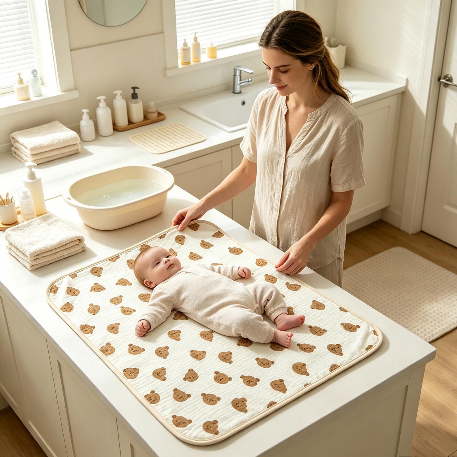 Diaper Changing Mat Reusable W - đánh giá và giá Diaper Changing Mat