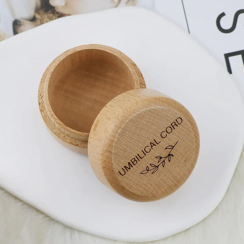 Wooden Baby Umbilical Cord Box - đánh giá và giá Baby Products Storage Box
