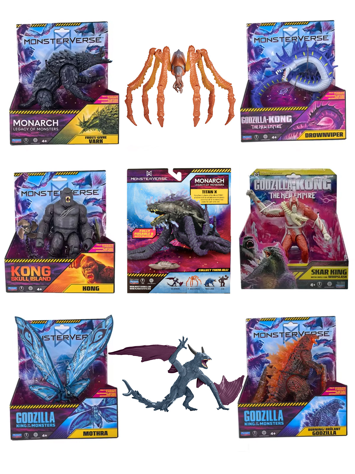 Playmates Godzilla VS Kong New - đánh giá và giá Play Mat