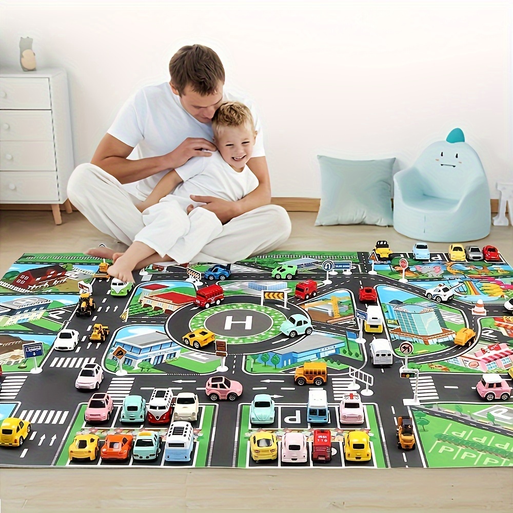 1pc, City Traffic Play Mat, La - đánh giá và giá Play Mat