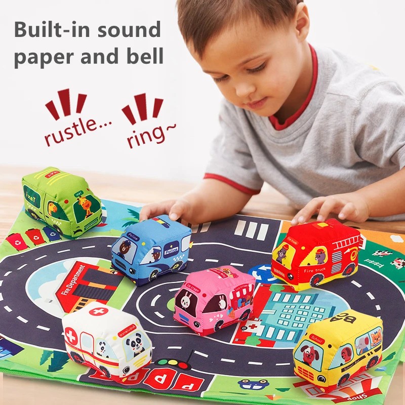 Soft Car Toy Set with Play Mat - đánh giá và giá Play Mat