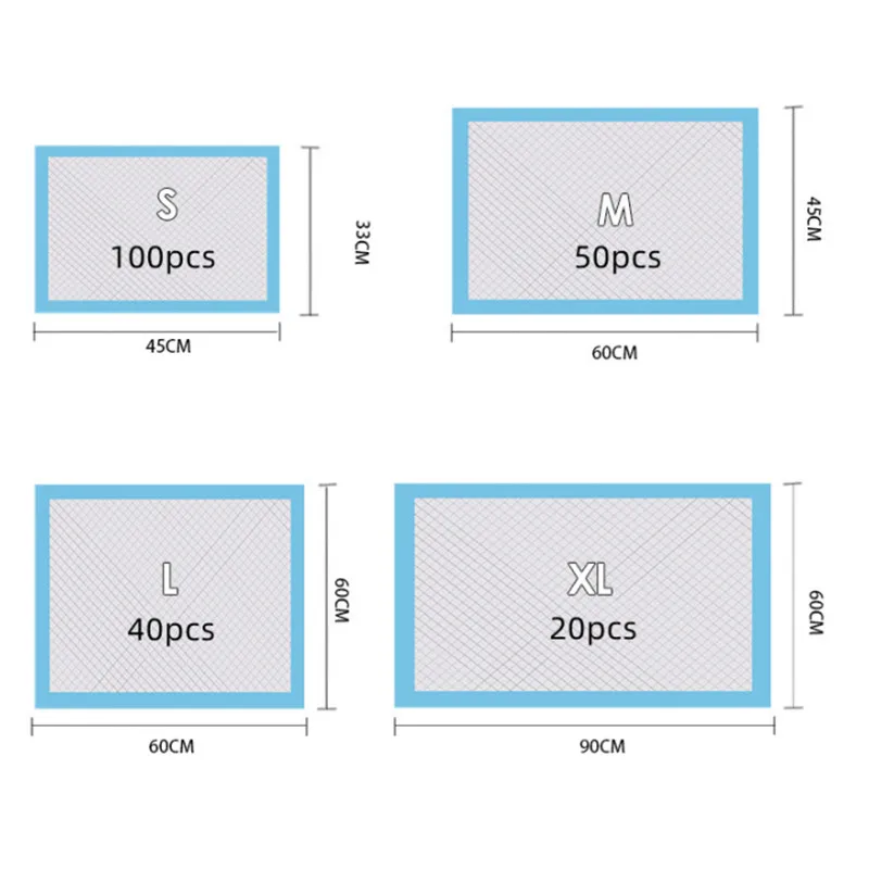100/50/40/25PCS High Absorbent - đánh giá và giá Diaper Changing Mat