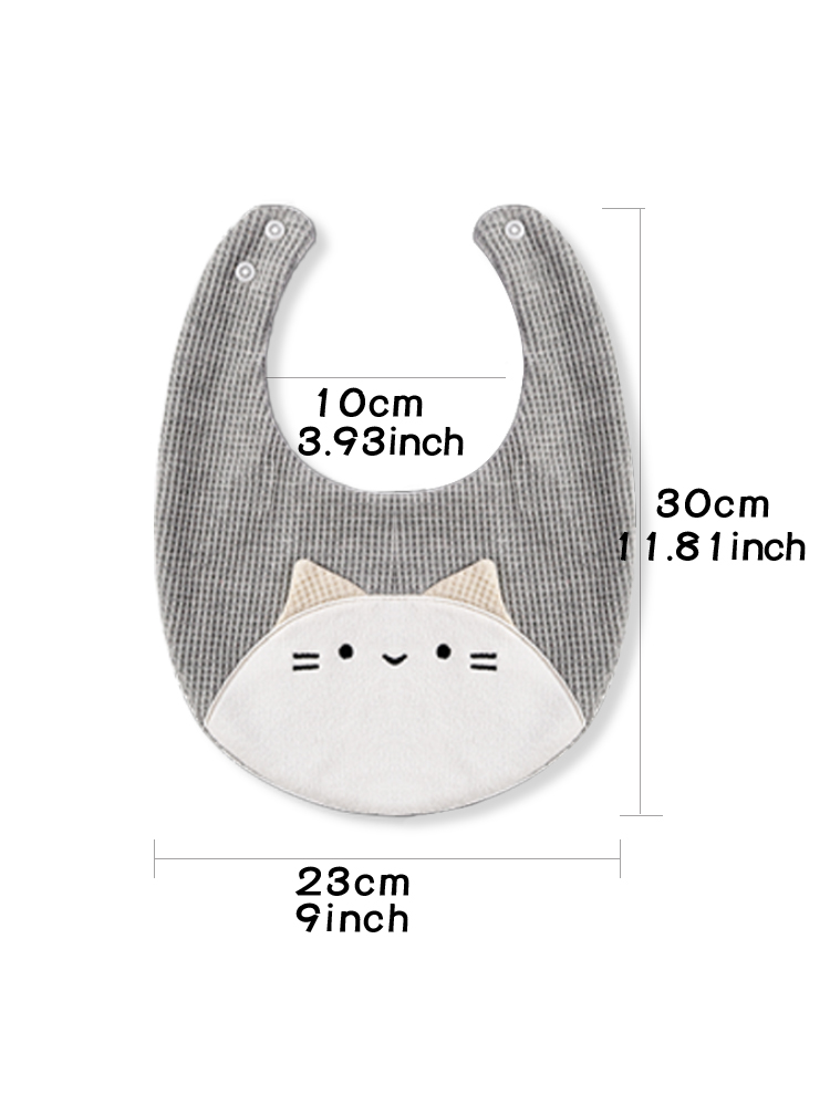 2pcs baby bib kitten teddy bea - đánh giá và giá Baby Products Dropshipping