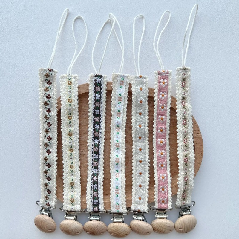 Lace Pacifier Clip Chain for N - đánh giá và giá Baby Products Newborn